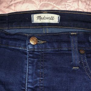 Skinny leg madewell jeans